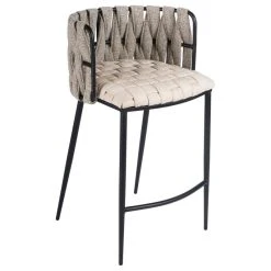 Statements By J Milano Counter Chair, Off-White