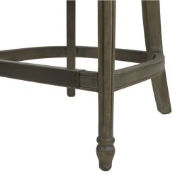 Jennifer Taylor Home Paris Stool With Backrest, Light Beige Linen, 26" Counter Height -CHAMPRO shop 8fd12c740138efcf 6214 w800 h800 b1 p0