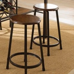 Steve Silver Rebecca Counter Table In Metal Finish RB480PT -CHAMPRO shop 9331fc1a00b44be3 5546 w800 h800 b0 p0