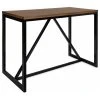 Uniek Kaya Counter Height Pub Table, Rustic Brown