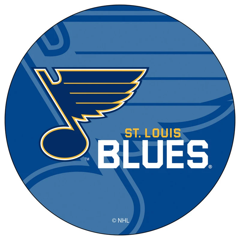Trademark Gameroom NHL Chrome Pub Table, Watermark, St. Louis Blues 3 Trademark Gameroom NHL Chrome Pub Table, Watermark, St. Louis Blues - Image 3