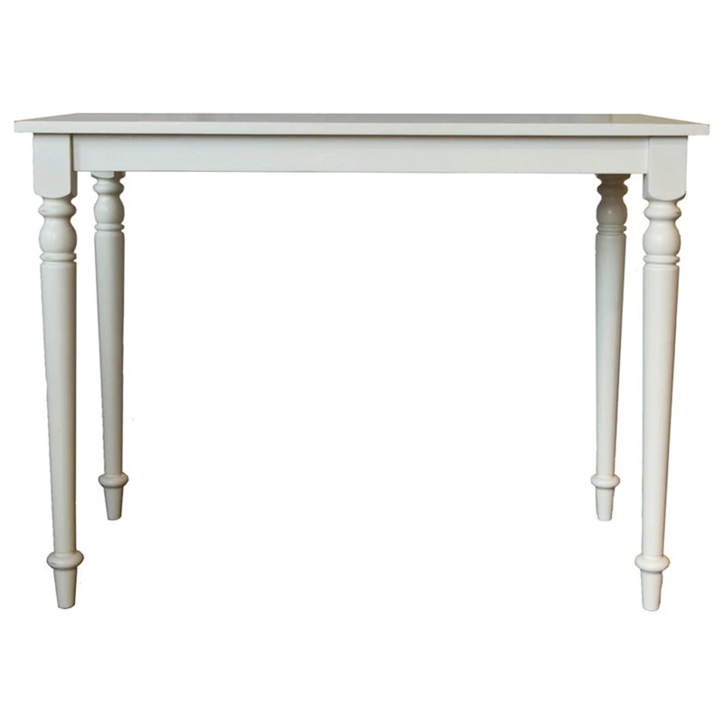 Carolina Classics Hawthorne Bar Table, Antique White 1 Carolina Classics Hawthorne Bar Table, Antique White