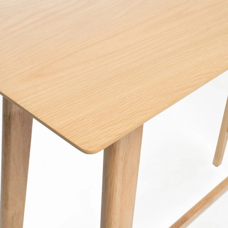 GDFStudio GDF Studio Margaret Natural Walnut Finish Wood Bar Table, Oak Finish 4 GDFStudio GDF Studio Margaret Natural Walnut Finish Wood Bar Table, Oak Finish - Image 4