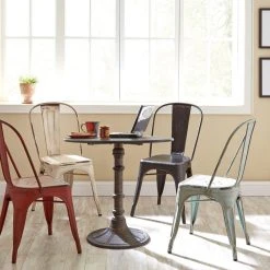 Simple Relax Round Bistro Table, Bronze 8 Simple Relax Round Bistro Table, Bronze -CHAMPRO shop 9c91f1760194c2fe 5659 w800 h800 b0 p0