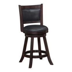 Boraam Industries, Inc. 24" Rhea Swivel Counter Stool, Merlot -CHAMPRO shop 9d8162e908e4ed04 9095 w800 h800 b1 p0