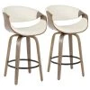 Lumisource Symphony Counter Stool, Set Of 2