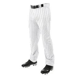 Champro Triple Crown Open Pinstripe Bottom Baseball Pants