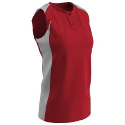 Champro Sports Champro Diamond Active 2 Button Sleeveless Fastpitch Girls' Jersey -CHAMPRO shop CPRO BS37Y 372