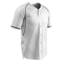 Champro Sports Champro Adult Cycle 2 Button Faux Baseball Jersey -CHAMPRO shop CPRO BS40 203