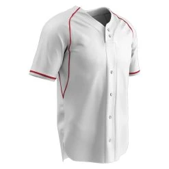 Champro Sports Champro Adult Cycle 2 Button Faux Baseball Jersey -CHAMPRO shop CPRO BS40 361