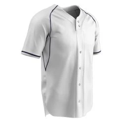 Champro Sports Champro Adult Cycle 2 Button Faux Baseball Jersey -CHAMPRO shop CPRO BS40 475