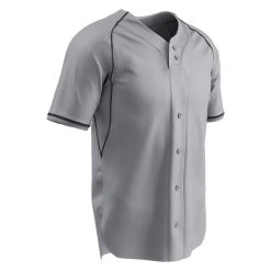 Champro Sports Champro Adult Cycle 2 Button Faux Baseball Jersey -CHAMPRO shop CPRO BS40 96
