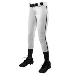 Champro Sports Champro Women's Low Rise Tournament Fastpitch Pants W/ Piping -CHAMPRO shop CRPO BP11P 203
