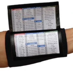 SteelLocker Sports X200 Adult Playbook Wristbands - Triple Panel (10 Pack)