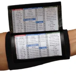 SteelLocker Sports X200 Adult Playbook Wristband - Triple Panel