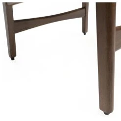 GDFStudio GDF Studio Molle Mid-Century Design Counter Stools, Gray/Walnut, Set Of 2 -CHAMPRO shop a0e10214039999ca 7495 w800 h800 b1 p0