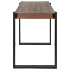 Lumisource Odessa Counter Table, Black Metal And Brown Wood -CHAMPRO shop a53141280c33cfa4 5753 w800 h800 b1 p0