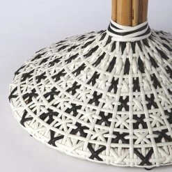 Butler Specialty Company Butler Tenor White & Black Rattan Bistro Table 10 Butler Specialty Company Butler Tenor White & Black Rattan Bistro Table -CHAMPRO shop a611903d0d8e4565 6242 w800 h800 b0 p0