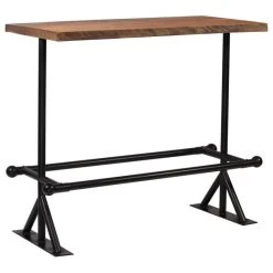 Vida XL International B.V. VidaXL Bar Table Solid Reclaimed Wood Dark Brown 47.2"x23.6"x42.1" Wood Table 18 Vida XL International B.V. VidaXL Bar Table Solid Reclaimed Wood Dark Brown 47.2"x23.6"x42.1" Wood Table -CHAMPRO shop a82148a002eb5ce3 9993 w800 h800 b1 p0