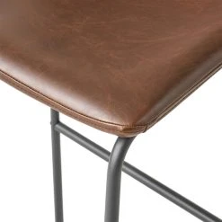 GDFStudio GDF Studio Central Vintage Brown Faux Leather Bar Stool, Brown, Pu 15 GDFStudio GDF Studio Central Vintage Brown Faux Leather Bar Stool, Brown, Pu -CHAMPRO shop aa81917e01b059ce 3221 w800 h800 b0 p0