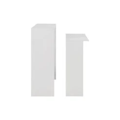 Vida XL International B.V. VidaXL Bar Table With 2 Table Tops White Pub High Dining Breakfast Patio Table -CHAMPRO shop aaa1f02503934e26 8258 w800 h800 b1 p0