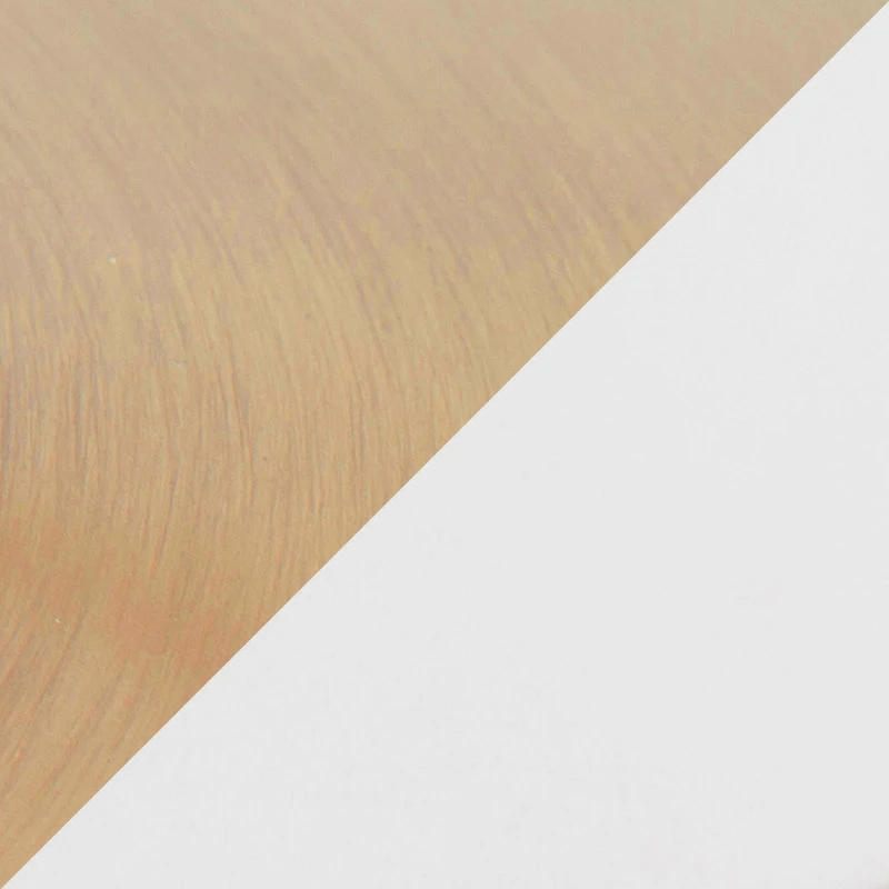 Lumisource Pebble Table, Gold Metal, White MDF 3 Lumisource Pebble Table, Gold Metal, White MDF - Image 3