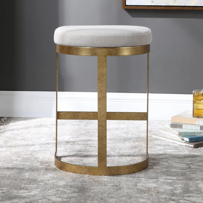 Uttermost Ivanna Modern Counter Stool 3 Uttermost Ivanna Modern Counter Stool - Image 3