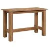 Sauder Boone Mountain Counter Height Dining Table In Sindoori Mango Beige