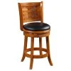 Boraam Industries, Inc. Sumatra Swivel Counter Stool, Brushed Oak
