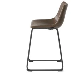 GDFStudio GDF Studio Idash Vintage Brown Faux Leather Counter Stools, Set Of 2 22 GDFStudio GDF Studio Idash Vintage Brown Faux Leather Counter Stools, Set Of 2 -CHAMPRO shop b311bf92022958c4 2018 w800 h800 b1 p0