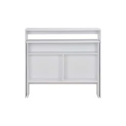 Vida XL International B.V. VidaXL Bar Table With 2 Table Tops White Pub High Dining Breakfast Patio Table -CHAMPRO shop b491baac03a5dc5a 8258 w800 h800 b1 p0