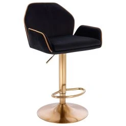 Vandue Corporation Modern Home Luxe Tesla Contemporary Adjustable Barstool/Bar Chair With 360° Rot