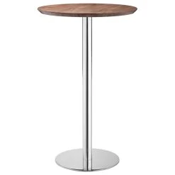 Zuo Modern Contemporary Bergen Bar Table Walnut