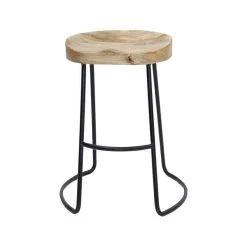 Benzara, Woodland Imprts, The Urban Port The Urban Port 24" Contemporary Wood Saddle Seat Small Barstool In Brown/Black 8 Benzara, Woodland Imprts, The Urban Port The Urban Port 24" Contemporary Wood Saddle Seat Small Barstool In Brown/Black -CHAMPRO shop b771d23a00600a1f 5291 w800 h800 b1 p0