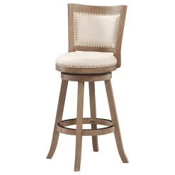 Boraam Industries, Inc. Melrose Swivel Stool, Driftwood Wire-Brush & Ivory, Counter Height 7 Boraam Industries, Inc. Melrose Swivel Stool, Driftwood Wire-Brush & Ivory, Counter Height -CHAMPRO shop b9616dcc0018b4be 2908 w800 h800 b1 p0