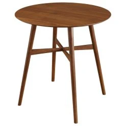 The Mezzanine Shoppe Axel Mid-Century Pub Table, Walnut