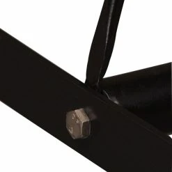 Vida XL International B.V. VidaXL Bar Table Polished 47.2" Steel Solid Reclaimed Wood Bistro Pub Dining -CHAMPRO shop bff1dd580ec74a63 0034 w800 h800 b0 p0