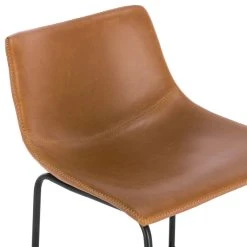 Edgemod Brinley Bar Stool, Set Of 2, Tan -CHAMPRO shop c2613db30cad9b22 4464 w800 h800 b1 p0