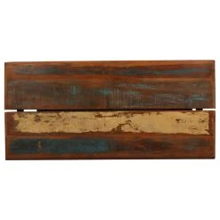 Vida XL International B.V. VidaXL Bar Table Polished 59" Steel Solid Reclaimed Wood Bistro Pub Dining -CHAMPRO shop c2f145a10ec74a73 0046 w800 h800 b1 p0