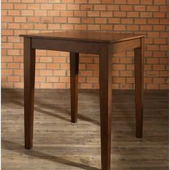 Crosley Tapered Leg Pub Table, Vintage Mahogany Finish. -CHAMPRO shop c3514fa10bf57e75 0038 w800 h800 b0 p0