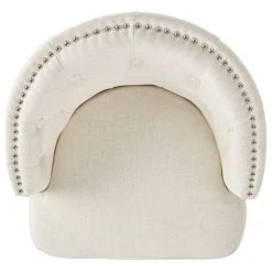 GDFStudio Westman Fabric Upholstered Swivel Seat Bar Stools, Set Of 2 -CHAMPRO shop c351ce05022ea551 4447 w800 h800 b1 p0