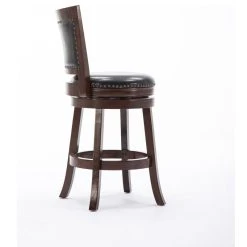 Boraam Industries, Inc. Bristol Swivel Stool, 24", Cappuccino -CHAMPRO shop c6a1fbc60c82ee0d 2801 w800 h800 b1 p0
