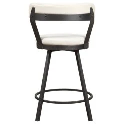 Lexicon Home Sonya Counter Height Swivel Stools, Set Of 2, White 5 Lexicon Home Sonya Counter Height Swivel Stools, Set Of 2, White -CHAMPRO shop c771ee8f0c58861e 4940 w800 h800 b1 p0