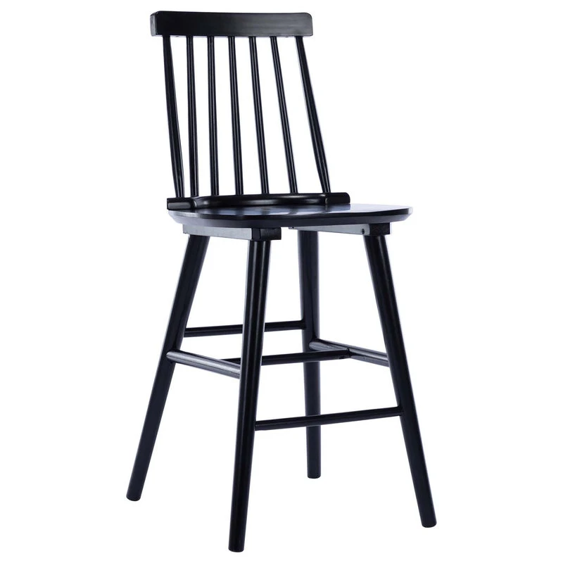 Duhome Elegant Lifestyle Set Of 2 Spindle Wood Counter Stools 4 Duhome Elegant Lifestyle Set Of 2 Spindle Wood Counter Stools - Image 4