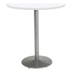 KFI Furniture KFI Mode 42" Round Breakroom Table With White Round Silver Base Counter Height -CHAMPRO shop d58155f9010ad940 2909 w800 h800 b1 p0