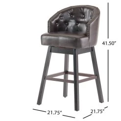 GDFStudio Westman Contemporary Tufted Swivel Barstools With Nailhead Trim, Set Of 2 12 GDFStudio Westman Contemporary Tufted Swivel Barstools With Nailhead Trim, Set Of 2 -CHAMPRO shop d7f19b1301e6f545 6675 w800 h800 b1 p0