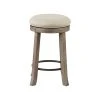 Olliix INK+IVY Oaktown Round Backless Swivel Counter Stool