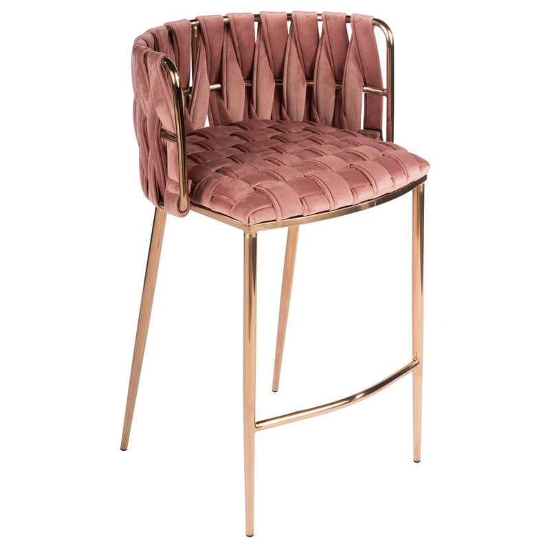 Statements By J Milano Counter Chair, Rose 1 Statements By J Milano Counter Chair, Rose