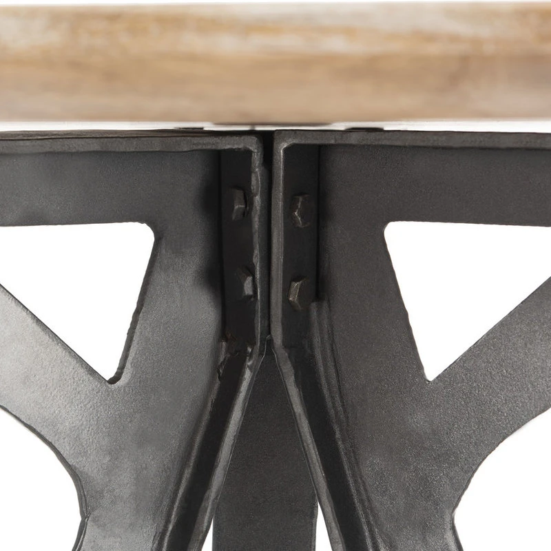 Safavieh Axel Pub Table - Gray Wash, Black 2 Safavieh Axel Pub Table - Gray Wash, Black - Image 2