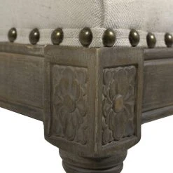 Jennifer Taylor Home Paris Stool With Backrest, Light Beige Linen, 26" Counter Height -CHAMPRO shop dd01aeb60138efcd 6214 w800 h800 b0 p0